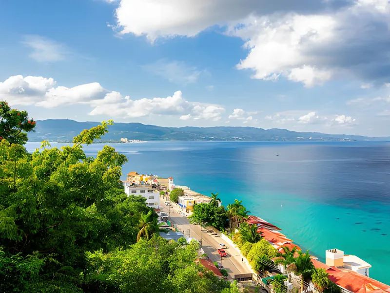 Vista de Montego Bay, Jamaica